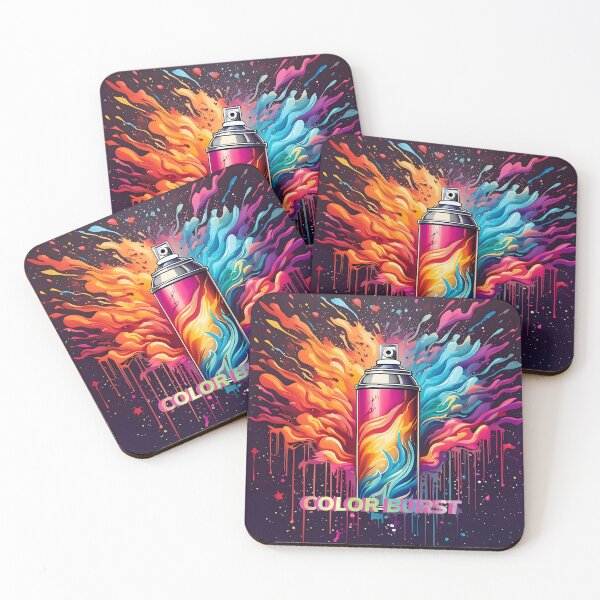 Item preview, Color Burst - Dynamic Spectrum Artwork designed and sold by AmvaDesigns.
