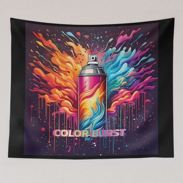 Item preview, Color Burst - Dynamic Spectrum Artwork designed and sold by AdelkoDesigns.