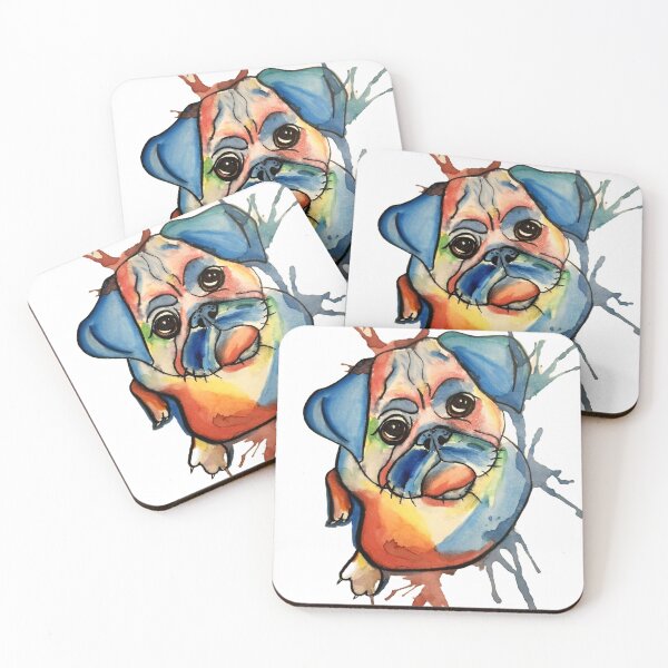 Item preview, Psychedelic Pug  designed and sold by KcInspiredArt.
