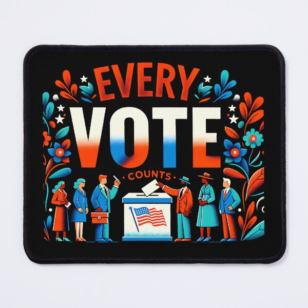 Item preview, Every Vote Counts – Celebrate Democracy designed and sold by Taans-Creation.
