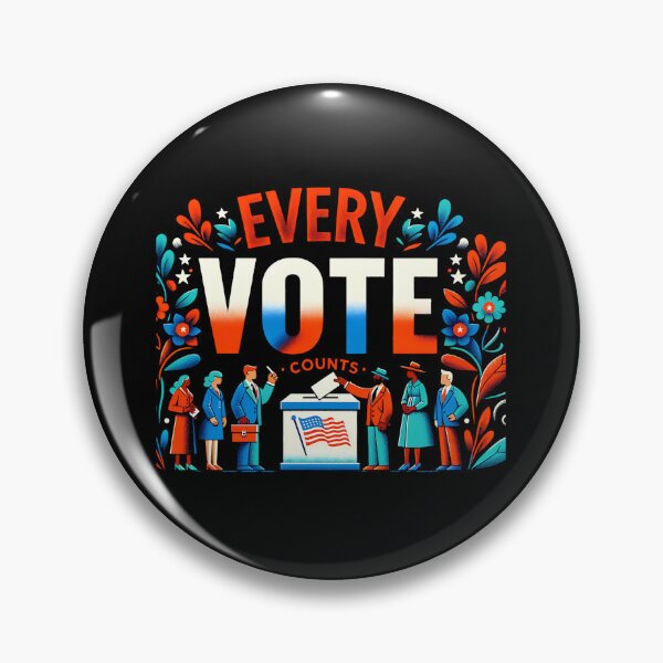 Item preview, Every Vote Counts – Celebrate Democracy designed and sold by Taans-Creation.
