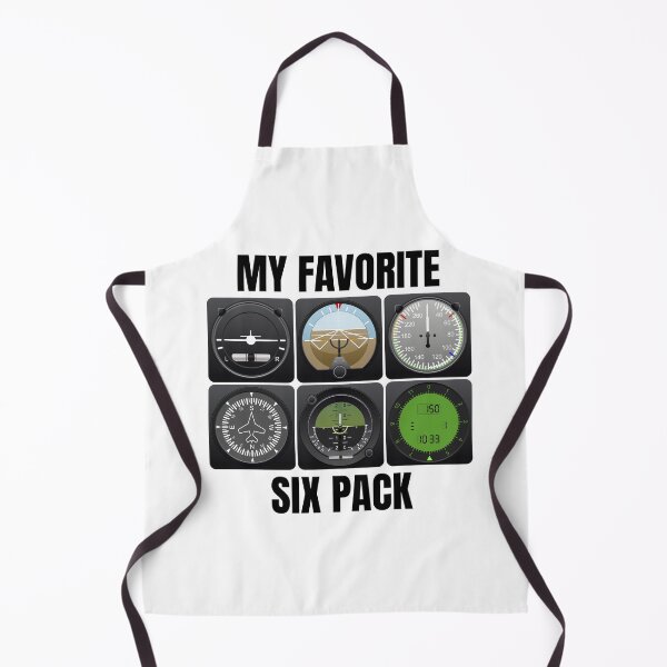 Item preview, My Favorite Six Pack Pilot's Merch - Perfect Gift for Aviation Enthusiasts designed and sold by paulo silveira.
