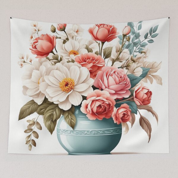 Artikelvorschau, 001 Blumen in einer Vase entworfen und verkauft von Alexis Art Collection.