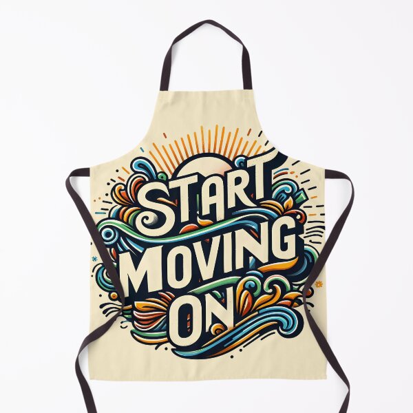 Item preview, Start Moving On, typography designed and sold by maxmaj.