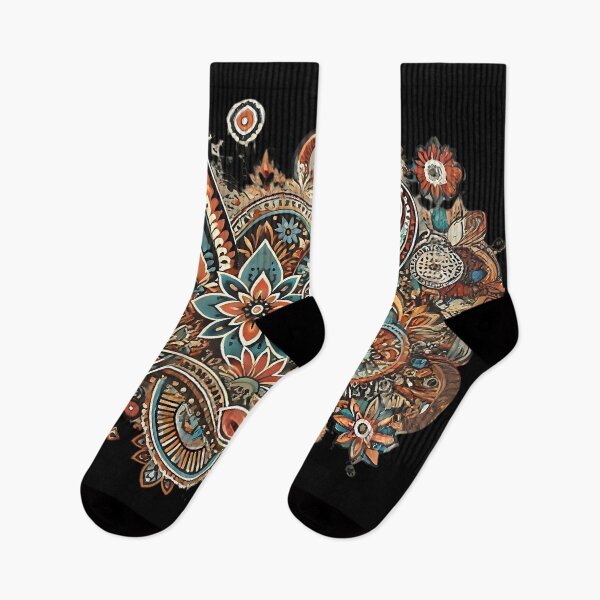Item preview, Intricate Bohemian Paisley and Floral Design designed and sold by nickelpaso77.