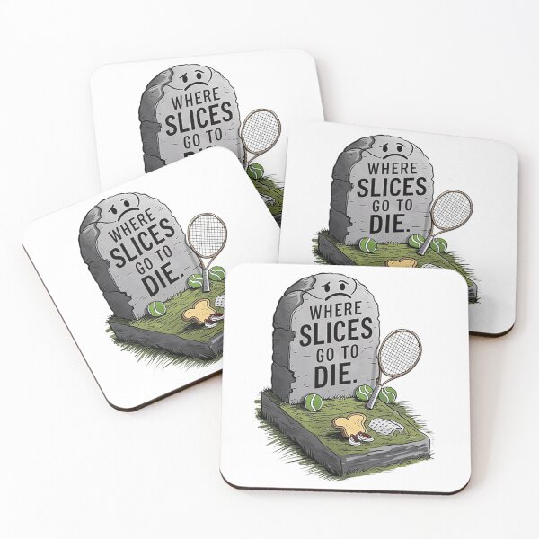 Item preview, TENNIS Where Slices Go To Die designed and sold by likbatonboot.