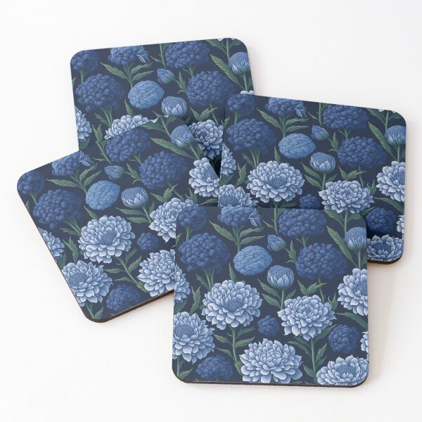 Item preview, 002 Seamless Bachelor Flower Pattern designed and sold by Alexis Art Collection.