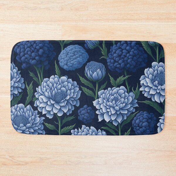 Item preview, 002 Seamless Bachelor Flower Pattern designed and sold by Alexis Art Collection.