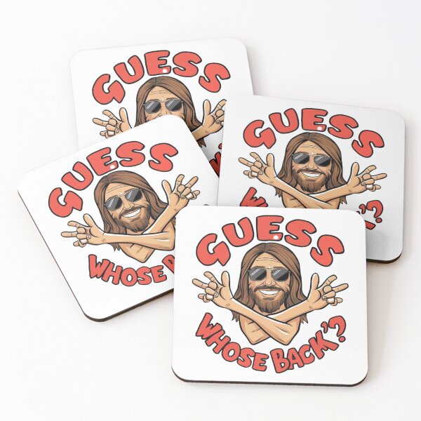 Item preview, Guess Whose Back Jesus designed and sold by Flirt-Teez.