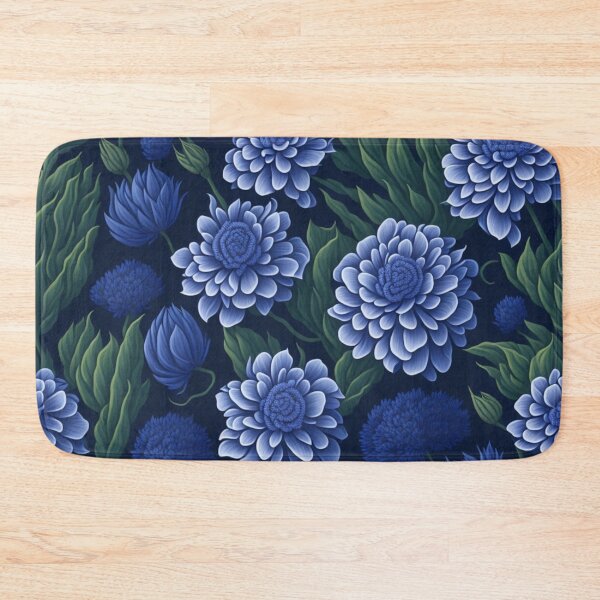 Item preview, 003 Seamless Bachelor Flower Pattern designed and sold by Alexis Art Collection.