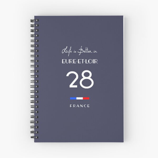 Item preview, Life is better in EURE-ET-LOIR Number 28 Val de Loire France designed and sold by frenchsalsa.