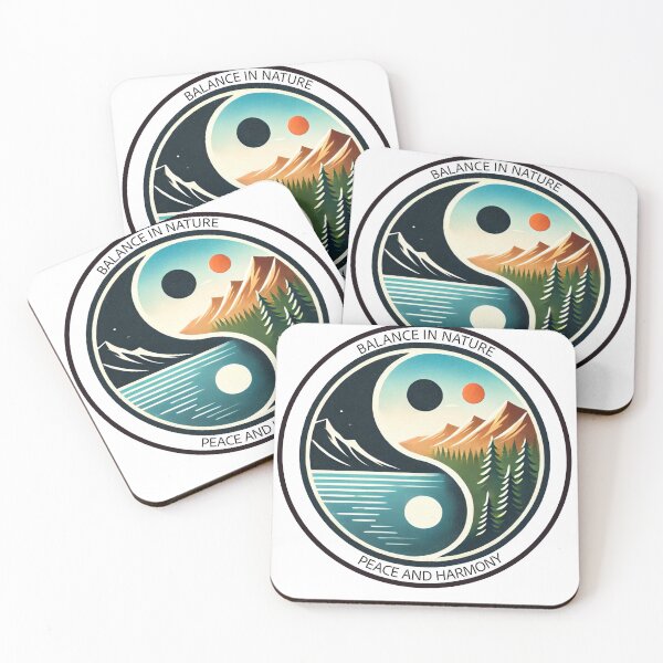 Item preview, Yin Yang Balance and Nature, Peace and Harmony designed and sold by CaliCreatives.