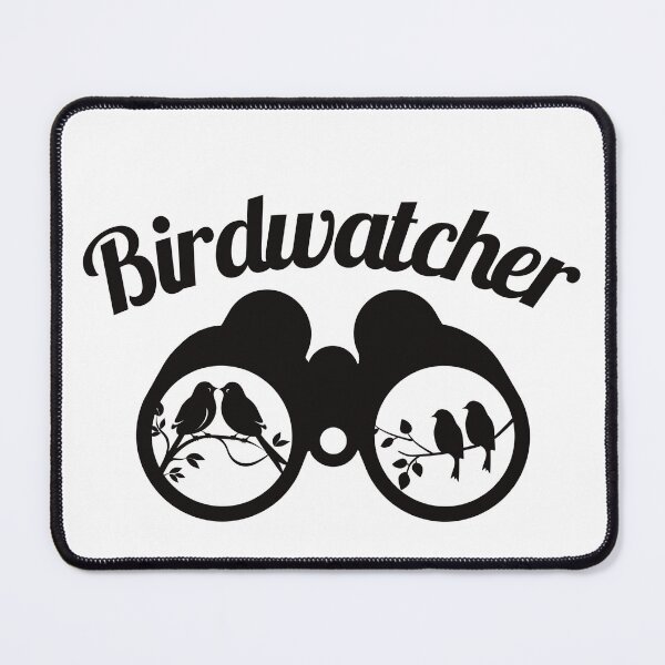 Item preview, Birdwatcher ( black) designed and sold by Barbara Felts.