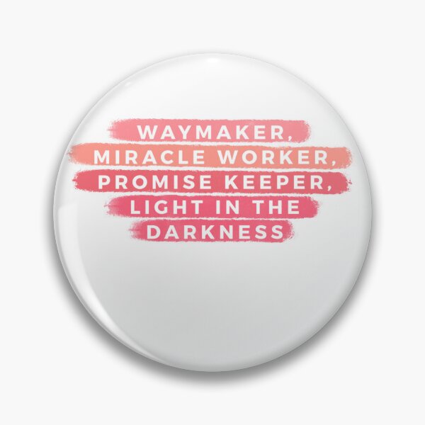 Item preview, Waymaker Sticker designed and sold by scribblewithsyd.