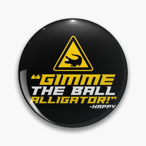 Item preview, Gimme the ball alligator! -Happy, Happy Gilmore  designed and sold by Sticker Up.