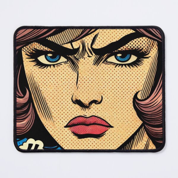 Item preview, Pop Art: Angry Woman designed and sold by PinUpPizzazz.