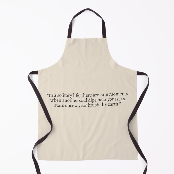Item preview, "In a solitary life, there are rare moments when another soul dips near yours, as stars once a year brush the earth" - Circe Quote designed and sold by bubblytank.