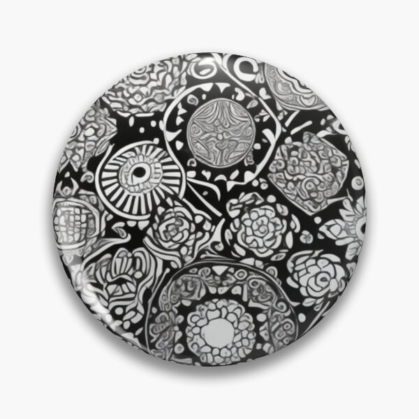 Item preview, abstract circular geometric pattern designed and sold by optimusprime39.