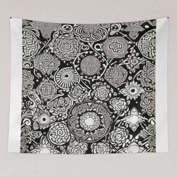 Item preview, abstract circular geometric pattern designed and sold by optimusprime39.