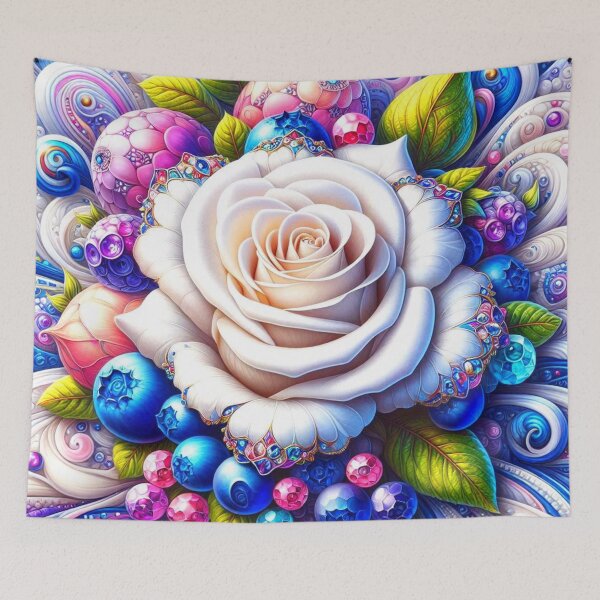Item preview, Blueberry Rose designed and sold by connie campbell.