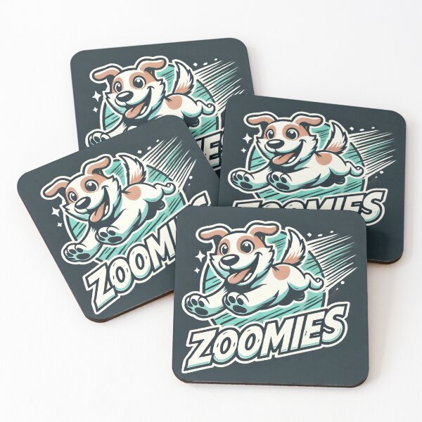 Item preview, Zoomies - Energetic Dog  designed and sold by CaliCreatives.