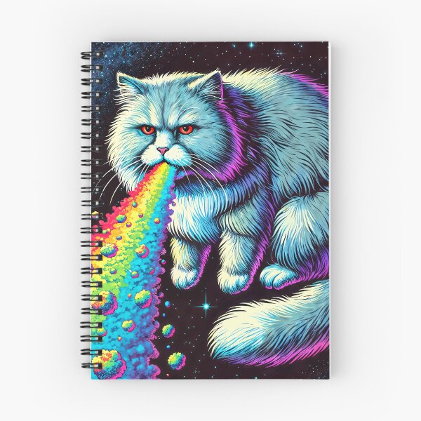 Item preview, Cosmic Magical Rainbow Furball designed and sold by Michael Bastianelli.