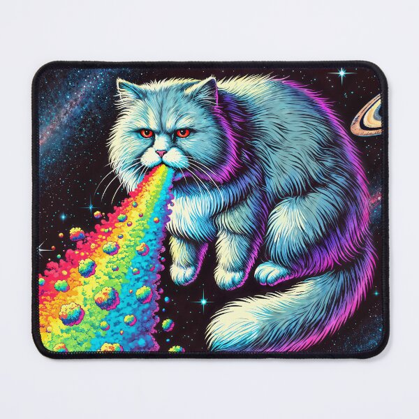 Item preview, Cosmic Magical Rainbow Furball designed and sold by Michael Bastianelli.