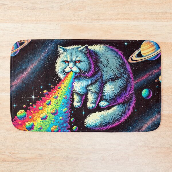 Item preview, Cosmic Magical Rainbow Furball designed and sold by Michael Bastianelli.