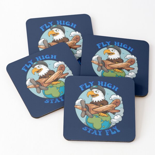 Item preview, Bald Eagle Pilot - Fly High, Stay Fly      designed and sold by socozora.