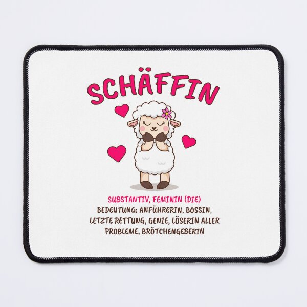 Artikelvorschau, chefin Geschenke lustig, Schäffin Spruch Geschenk entworfen und verkauft von PRINTED ..