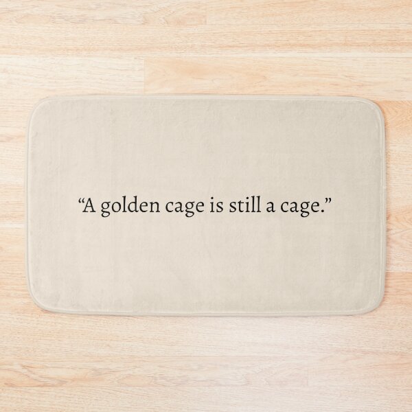 Item preview, "A golden cage is still a cage" - Circe Quote designed and sold by bubblytank.