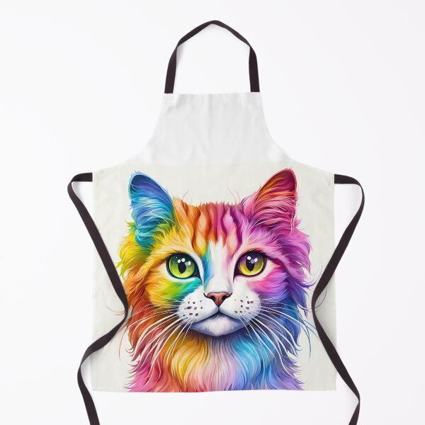 Item preview, Rainbow Cat D6 designed and sold by PerfectDay2Play.