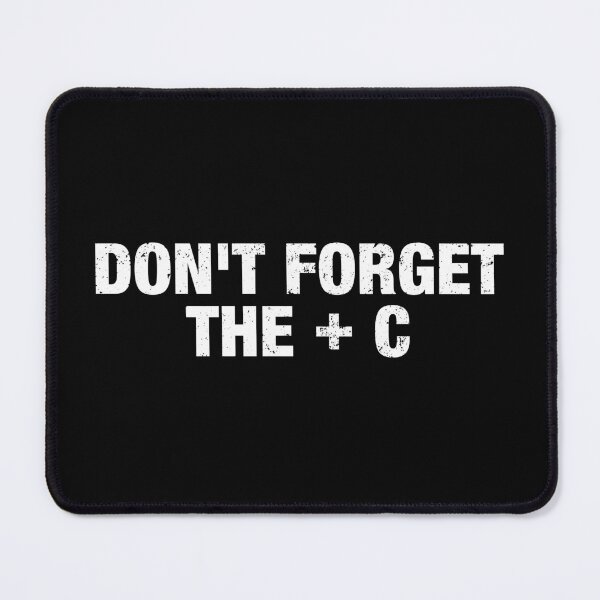 Item preview, Don't Forget The - C designed and sold by viunziameriza.