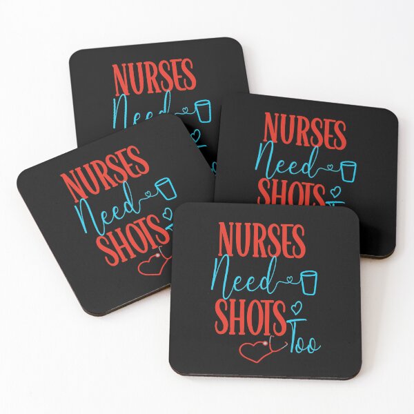 Item preview, Nurses Need Shots Too, Funny Gift for Male and Female Nurse.  designed and sold by Bliss Find And Design.