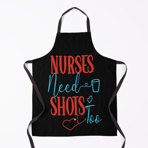 Item preview, Nurses Need Shots Too, Funny Gift for Male and Female Nurse. designed and sold by Bliss Find And Design.