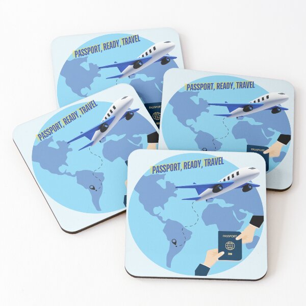 Item preview, Phrase: Passport, ready, travel! designed and sold by Paula Design.