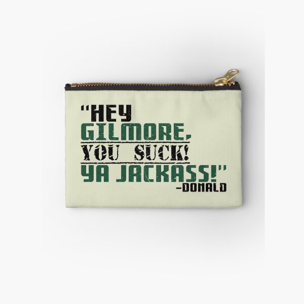 Item preview, Hey Gilmore, you suck! Ya Jackass! -Donald, Happy Gilmore  designed and sold by Sticker Up.