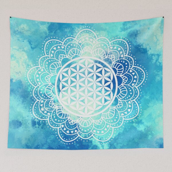 Item preview, Flower Of Life (Summer Sky) designed and sold by Mandala Of Life.