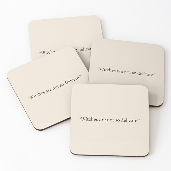Item preview, "Witches are not so delicate" - Circe Quote designed and sold by bubblytank.