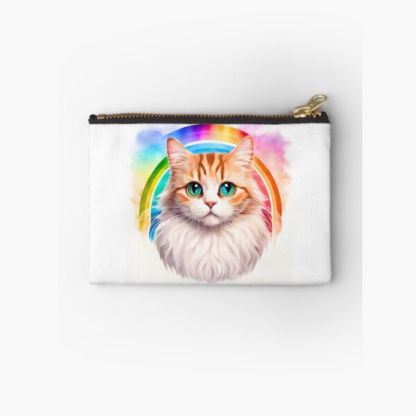 Aperçu de l'œuvre Chat arc-en-ciel D3 créée et vendue par PerfectDay2Play.