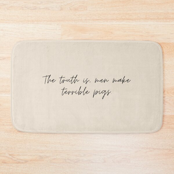 Item preview, "The truth is, men make terrible pigs" - Circe Quote designed and sold by bubblytank.