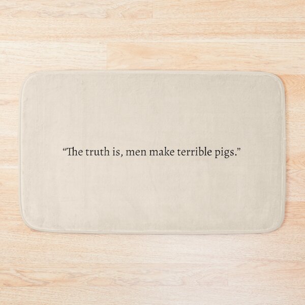 Item preview, "The truth is, men make terrible pigs" - Circe Quote designed and sold by bubblytank.