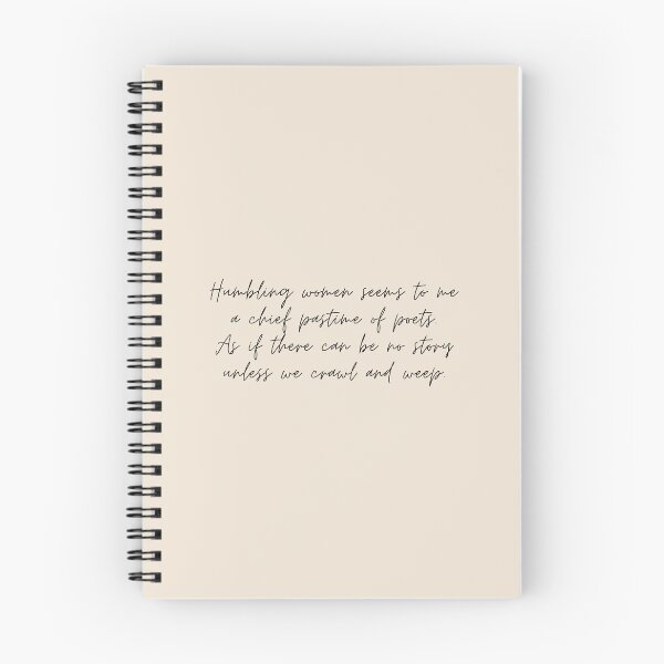 Item preview, “Humbling women seems to me a chief pastime of poets. As if there can be no story unless we crawl and weep” - Circe Quote designed and sold by bubblytank.