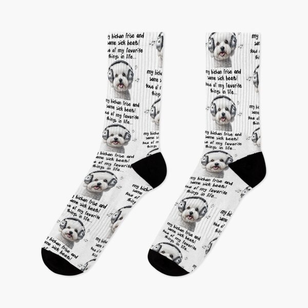 Item preview, Two Favorite Things… My Bichon Frise and Some Sick Beats designed and sold by Fredster1966.