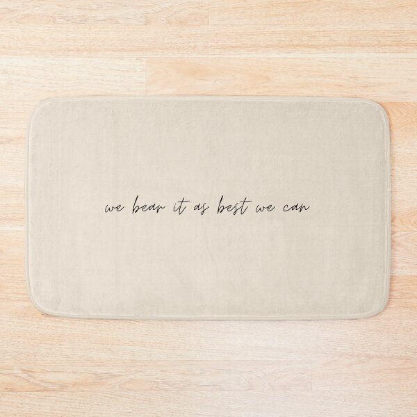 Item preview, "We bear it as best we can” - Circe Quote designed and sold by bubblytank.