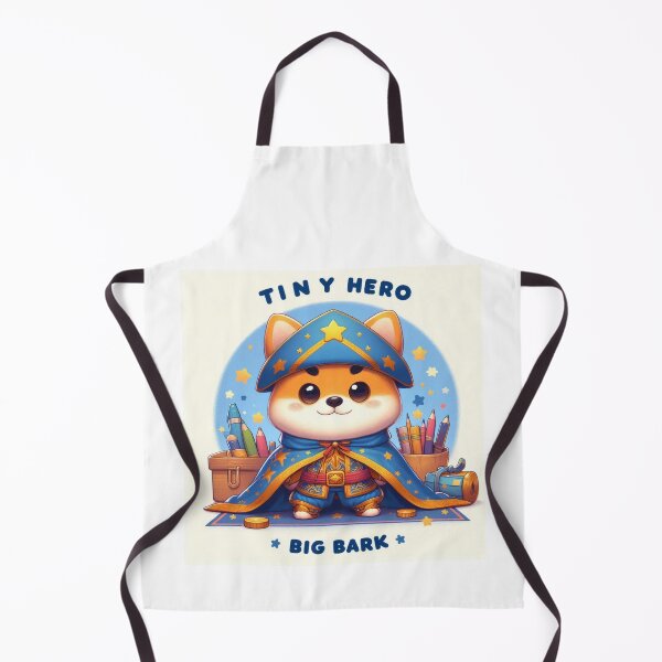 Item preview, Doggy Superhero: Tiny Hero, Big Bark designed and sold by AIrtisticPrints.