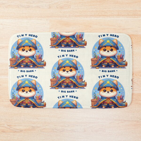 Item preview, Doggy Superhero: Tiny Hero, Big Bark designed and sold by AIrtisticPrints.