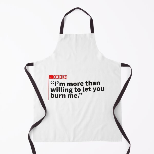 Item preview, Xaden "Im more than willing to let you burn me" Red designed and sold by TheFantazyForge.