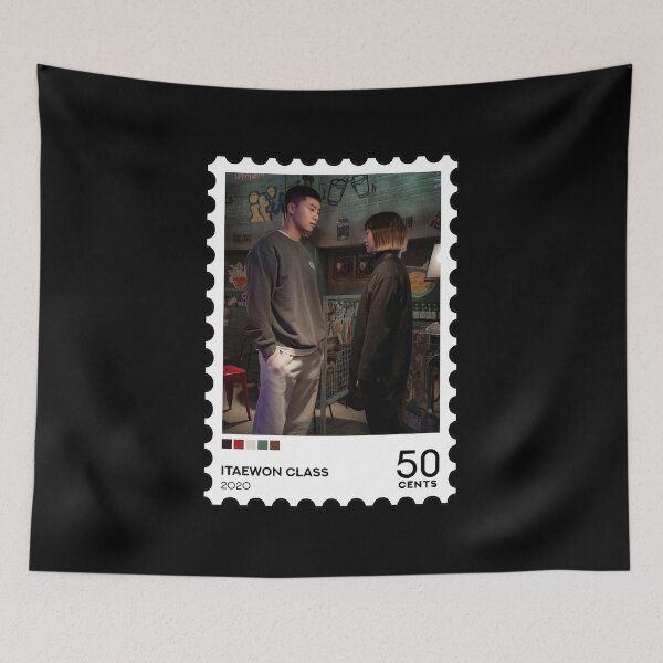 Item preview, Itaewon Class (2020) Kdrama Stamp designed and sold by RabbitK.