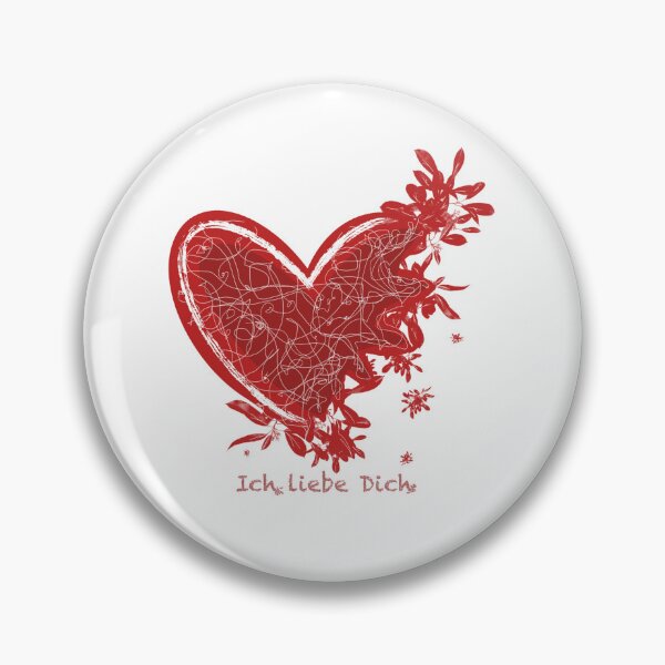 Item preview, Ich Liebe Dich Rot Herz designed and sold by Audrishop.